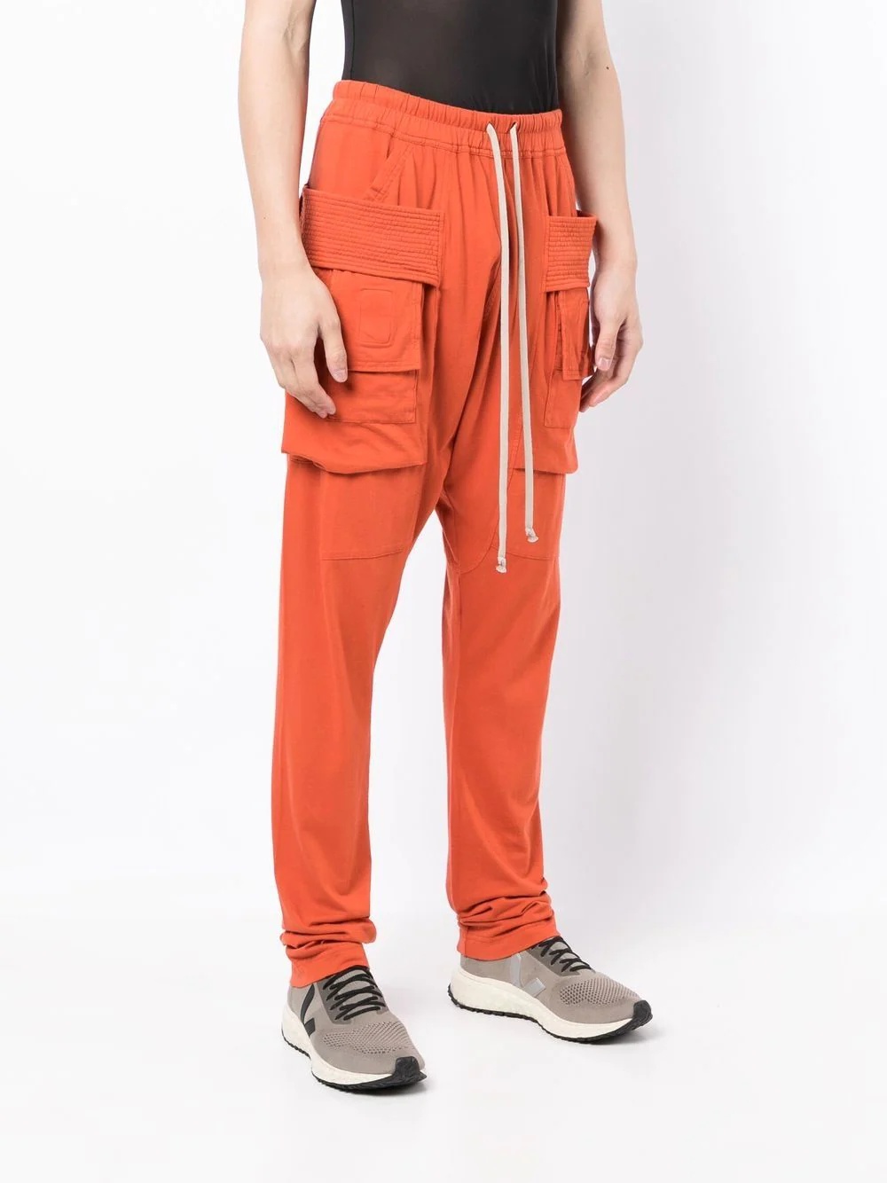 Fogachine drawstring cargo trousers - 3