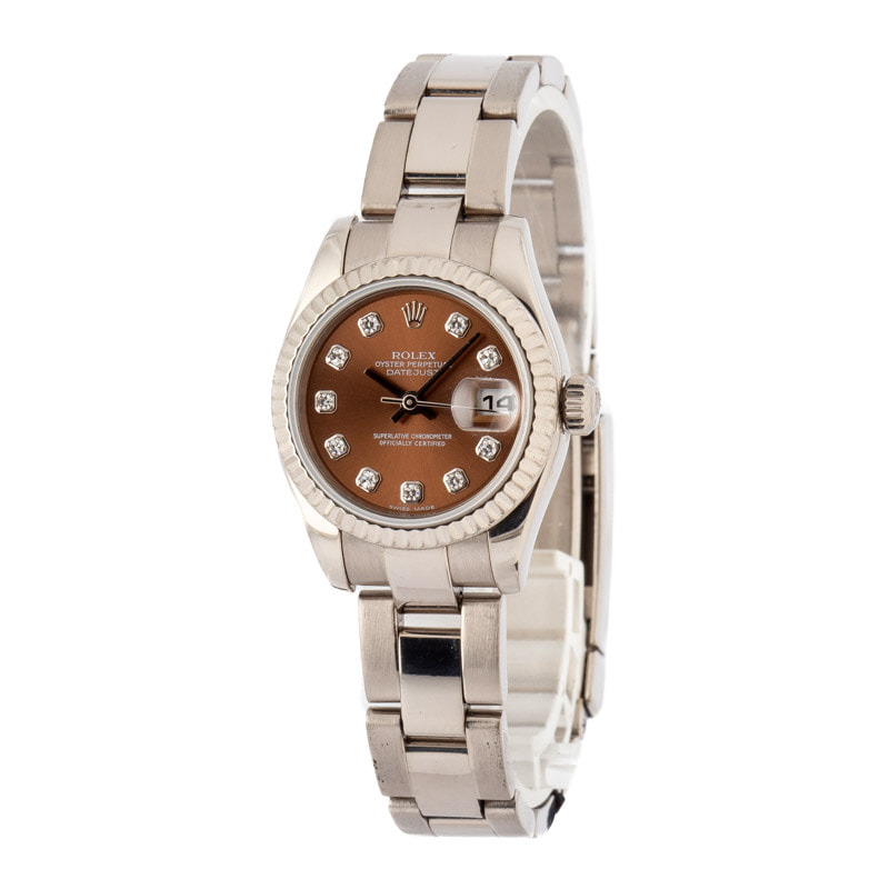 Rolex Datejust 179179 Bronze Diamond Dial - 2