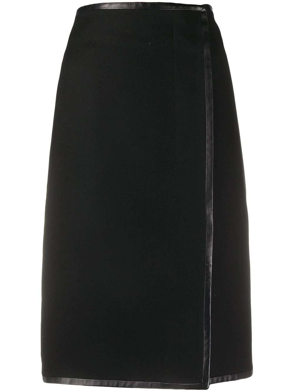 wrap front skirt - 1