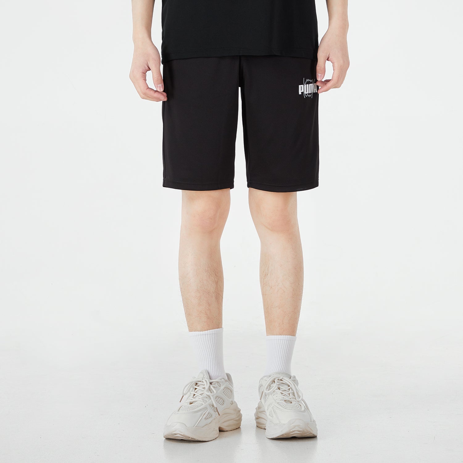 PUMA Behind the Back Shorts 'Black' 670834-01 - 3
