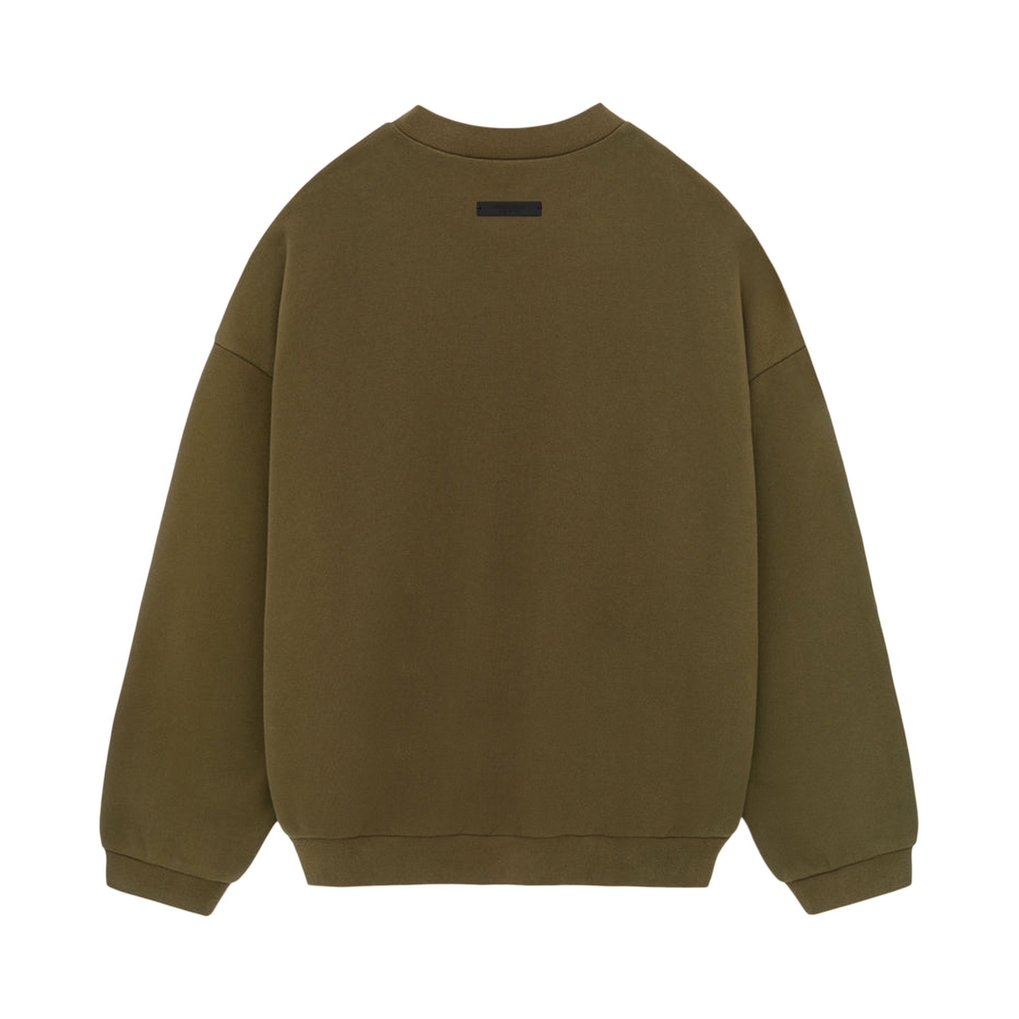 Fear of God Essentials Fleece Crewneck 'Olive' - 2