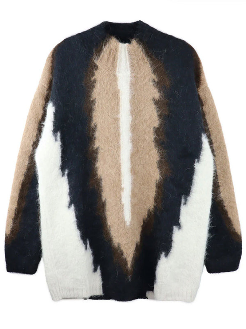 BIG FOOT KNIT SWEATER - SAMPLE 1