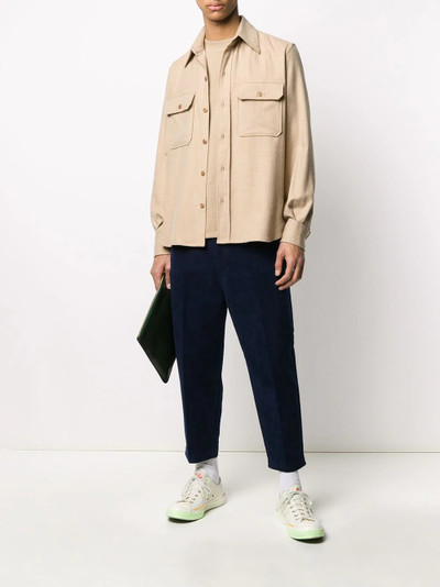 AMI Paris oversized carrot-fit worker trousers outlook