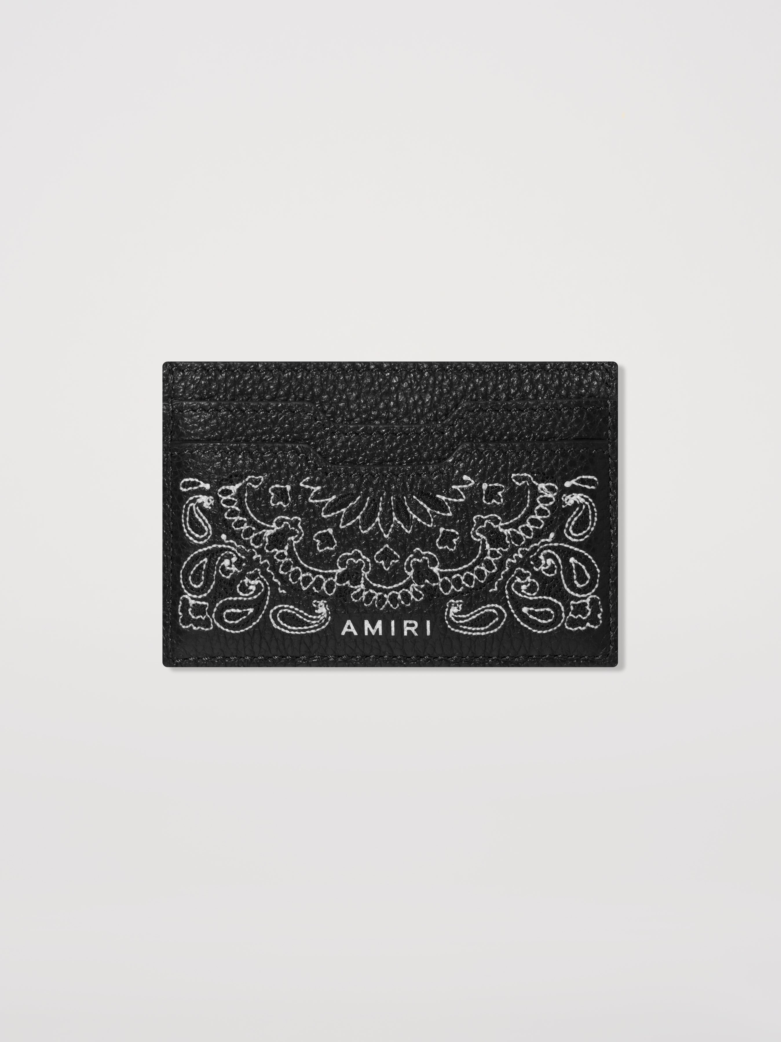 LEATHER BANDANA CARD HOLDER - 1