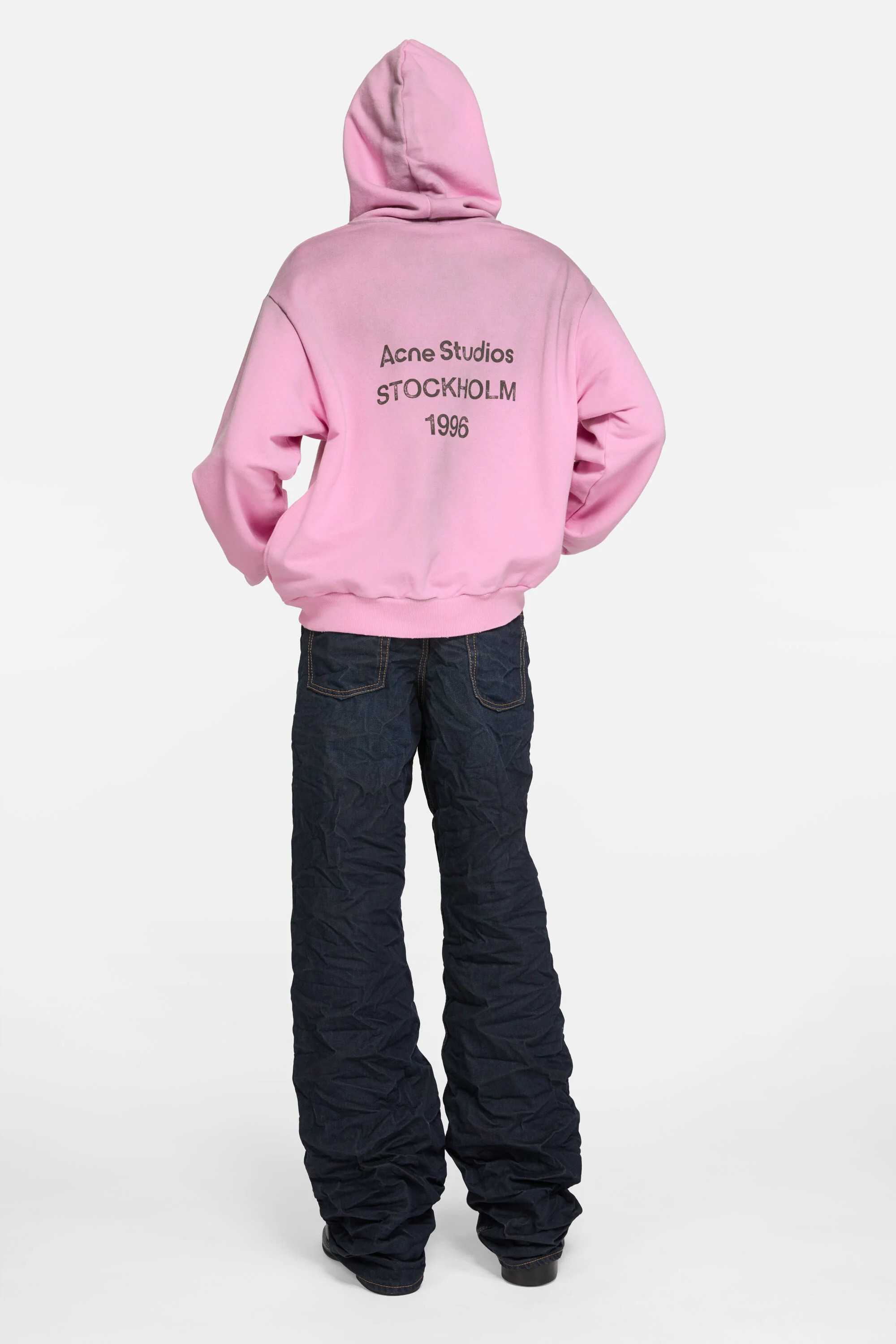 Logo hooded sweater - Cotton candy pink - 3
