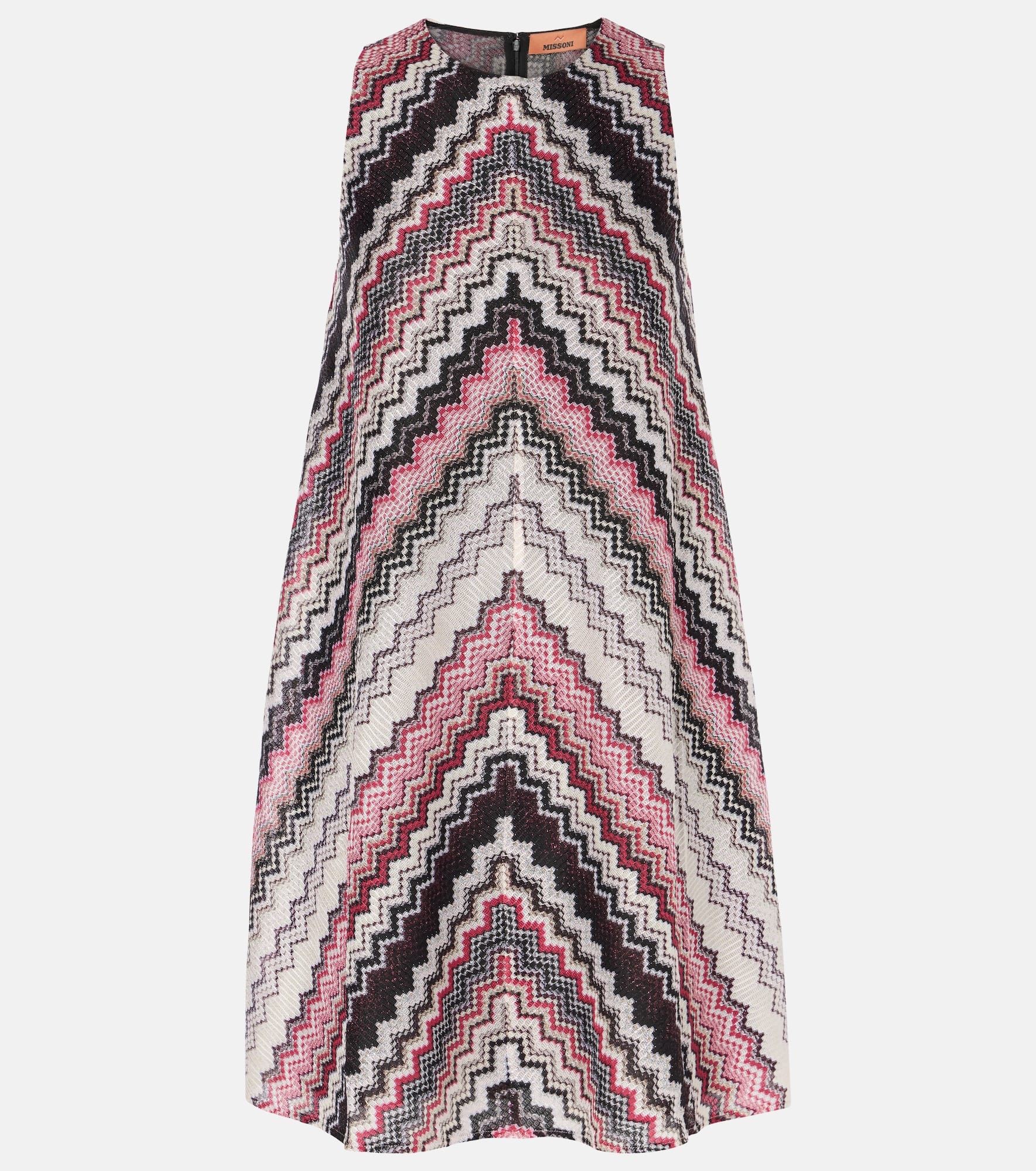 Zig Zag metallic minidress - 1