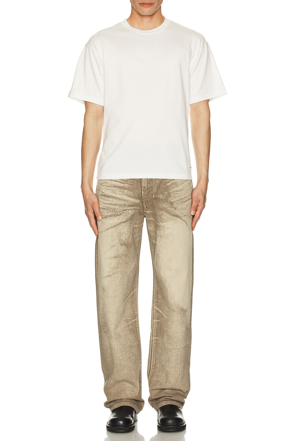 Regular Denim Pants - 5