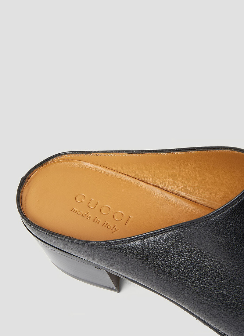남자의 heeled mule 5