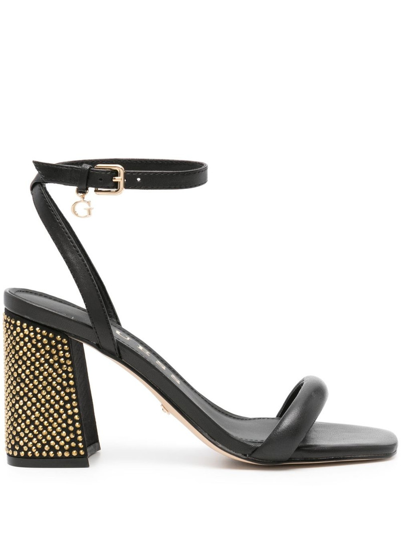 Gelectra 95mm leather sandals 1