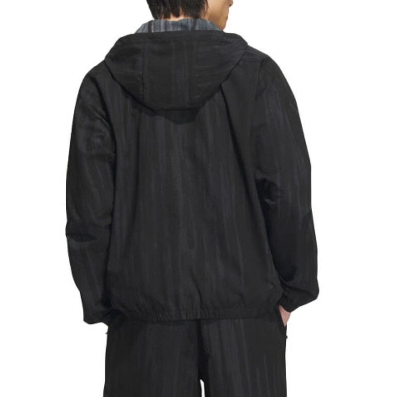 adidas adidas Wuji Seersucker Woven Jacket Asia Sizing 'Black' IW1512 outlook