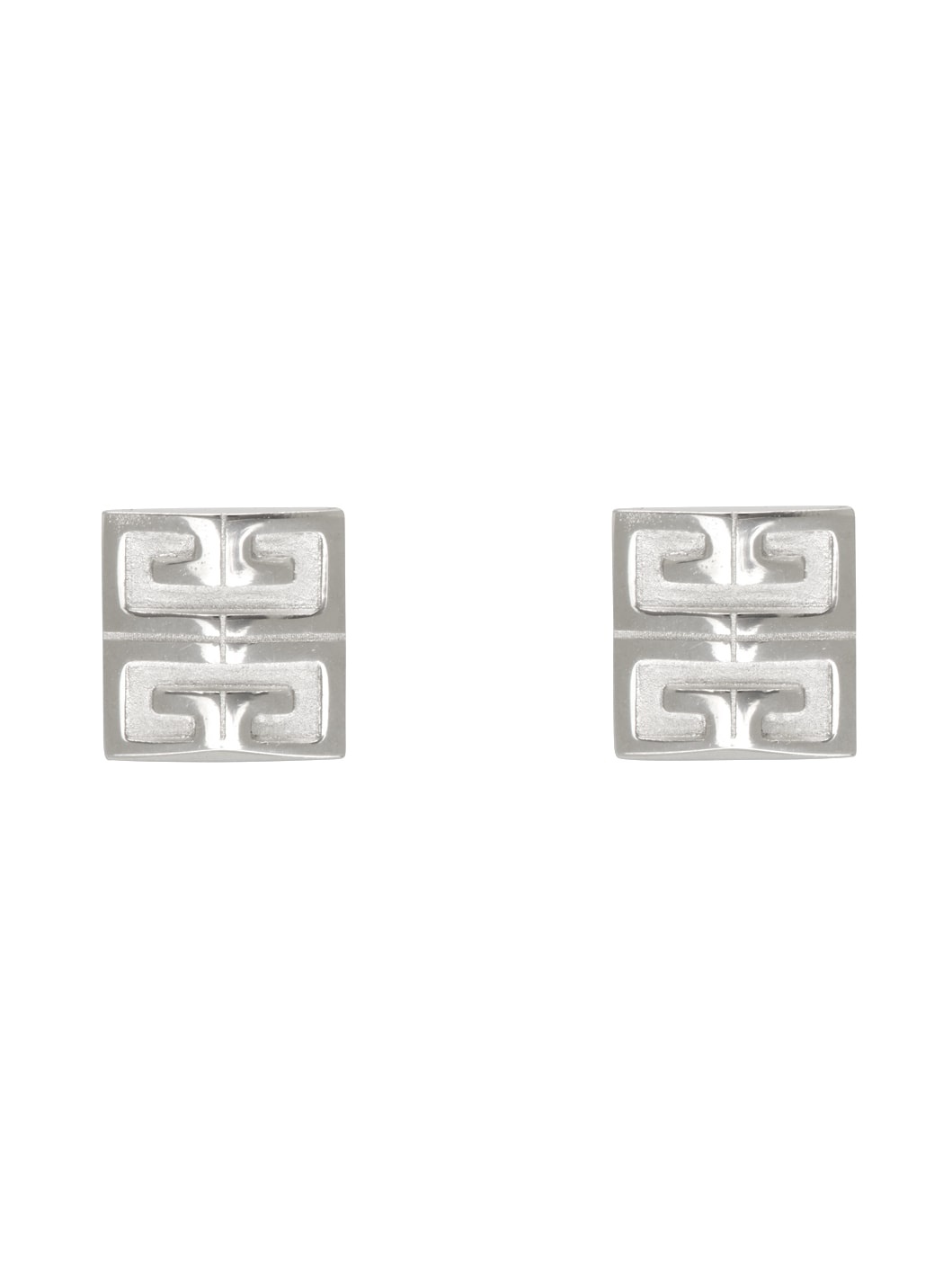Silver 4G Earrings - 1