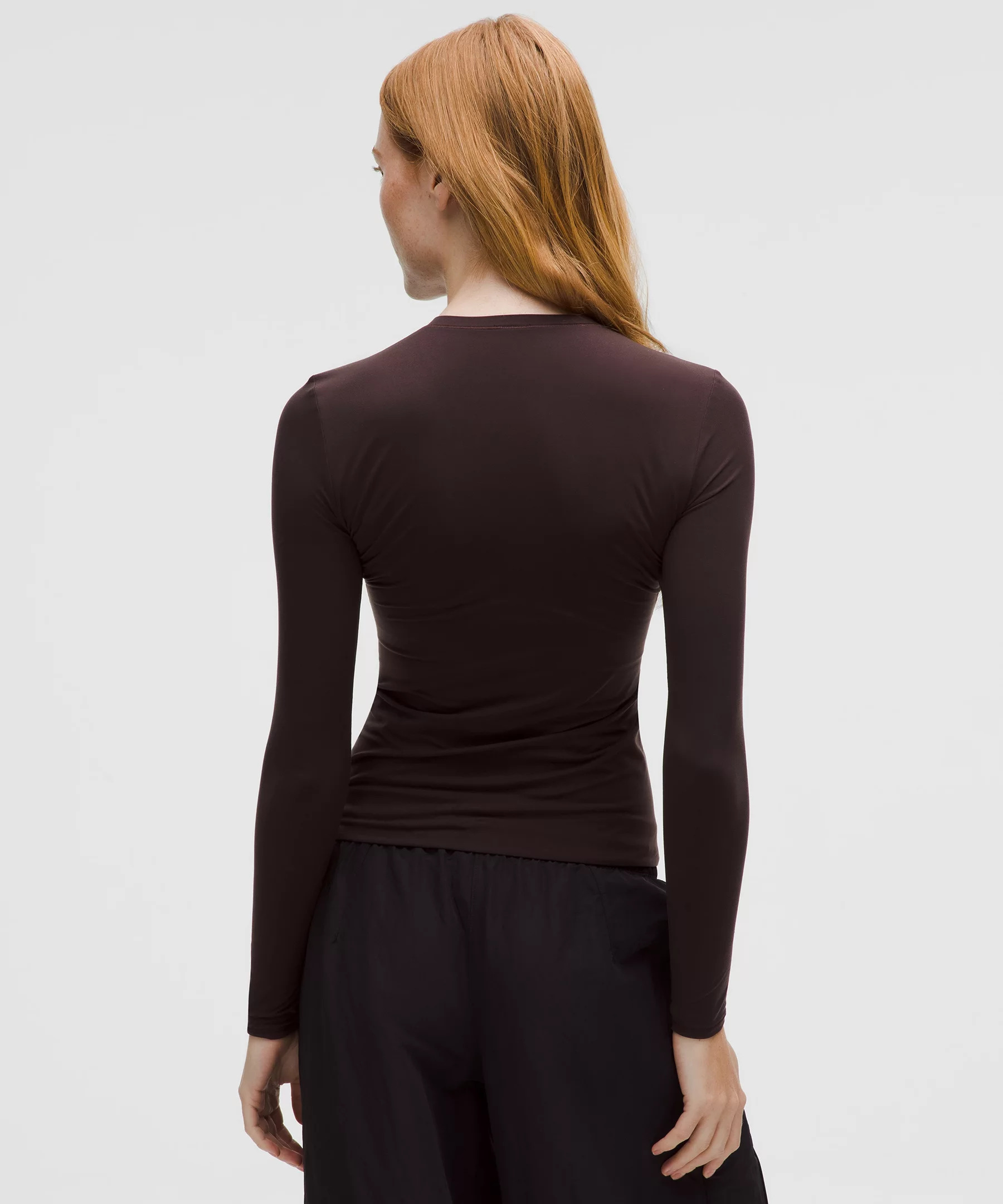 Wundermost Ultra-Soft Nulu Crewneck Long-Sleeve Shirt - 3