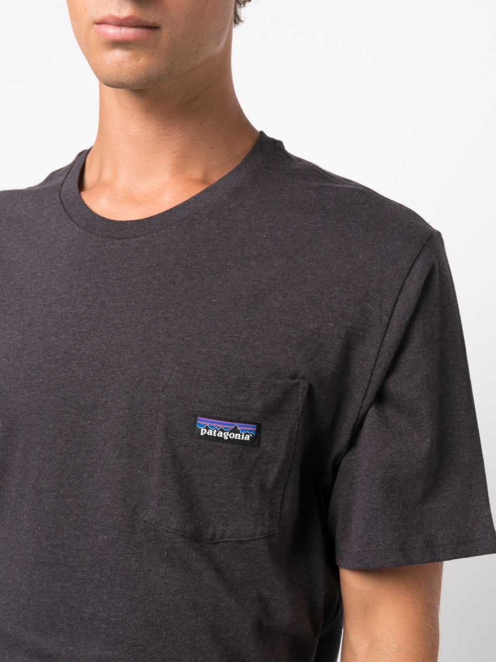 chest-pocket organic cotton T-shirt - 5