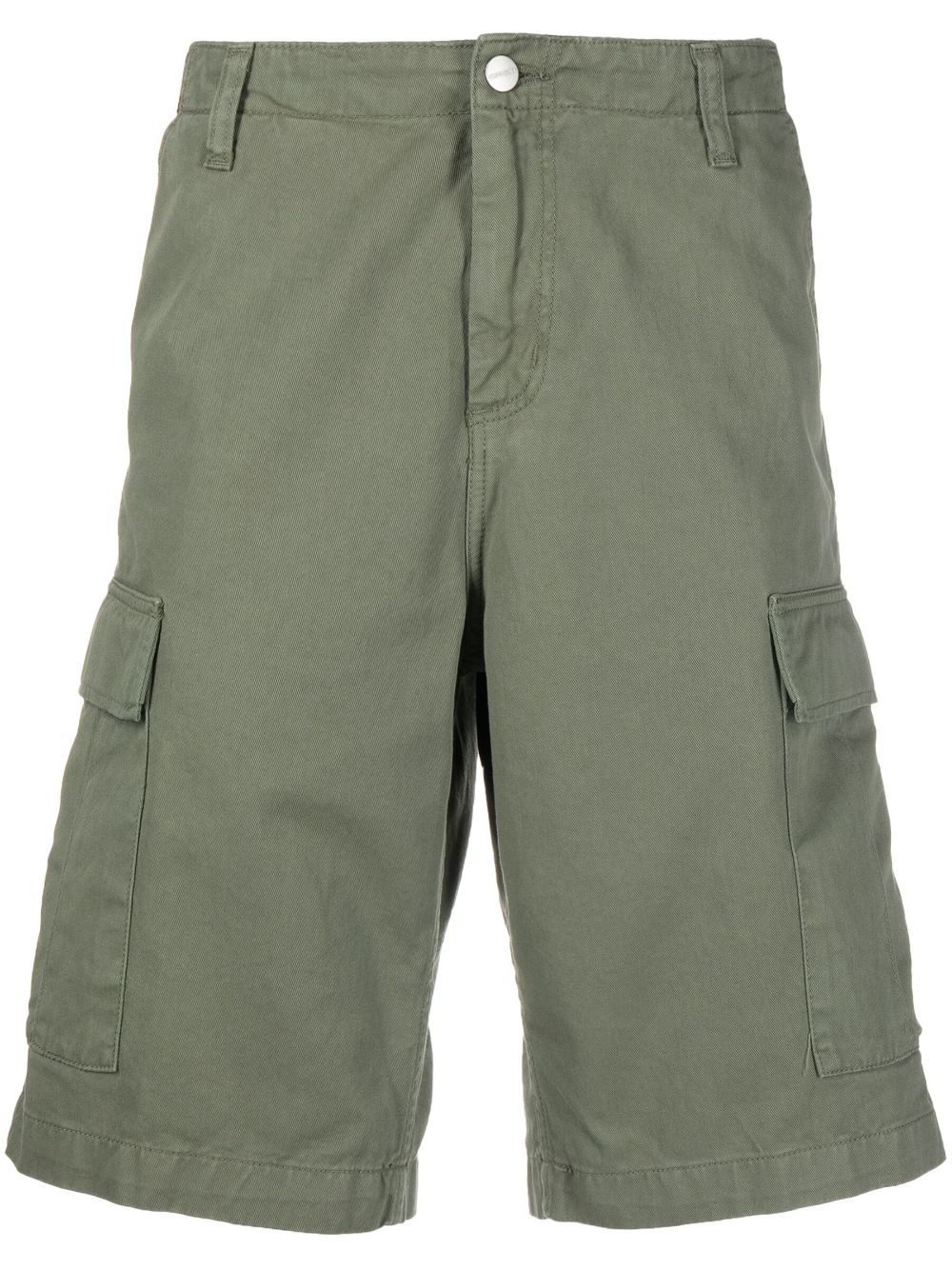 logo-patch cargo shorts - 1