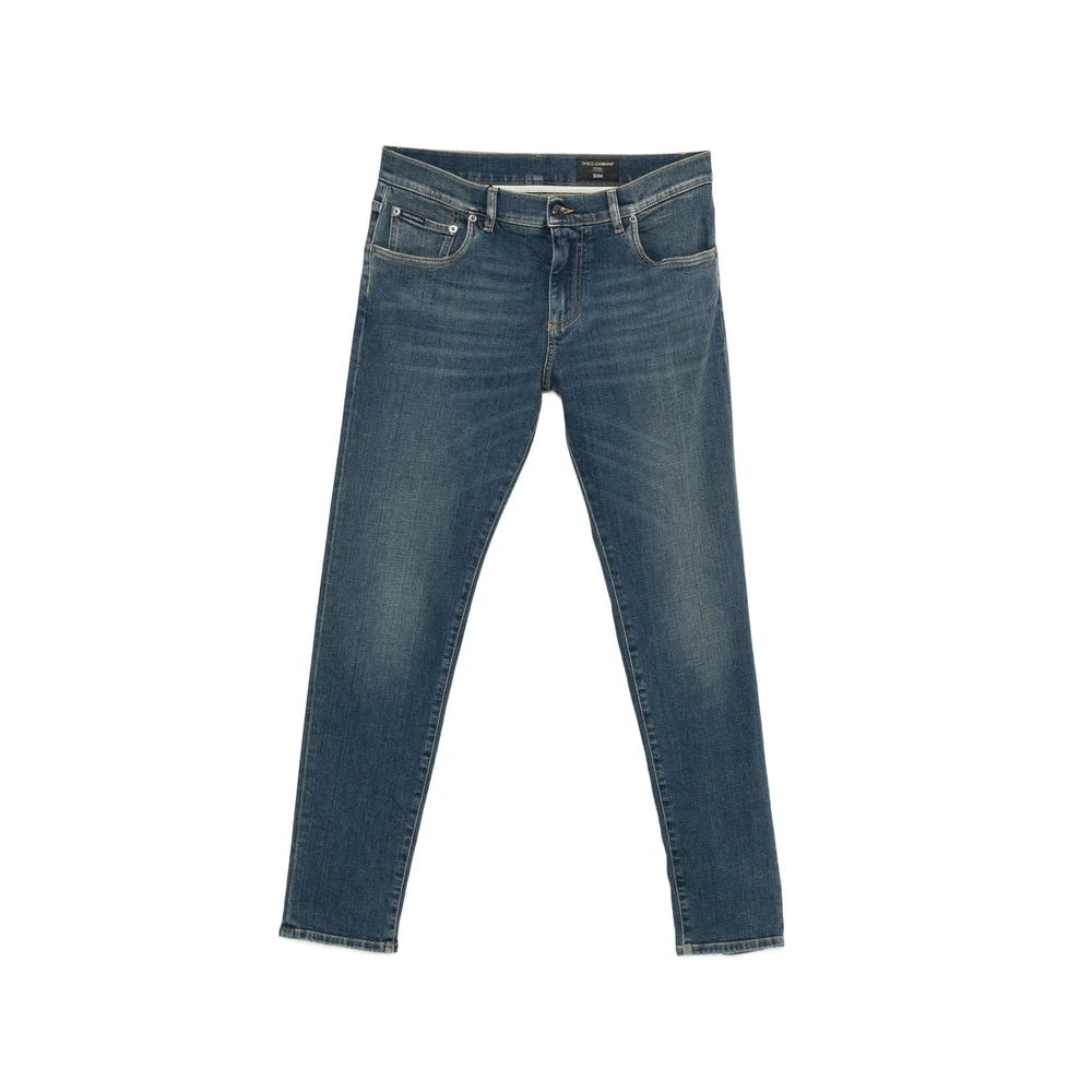 Dolce & Gabbana Blue Denim - Tapered Jeans Men - 1