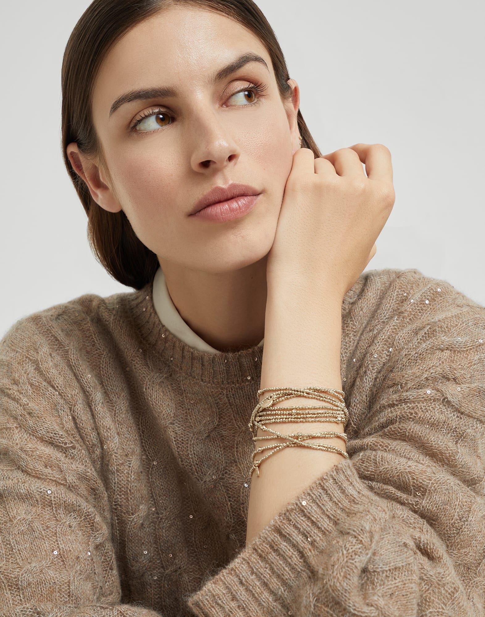 Sterling silver wrap bracelet - 3