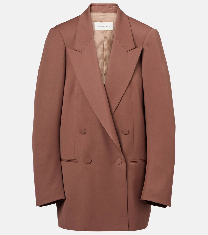 Oversized wool blazer - 1
