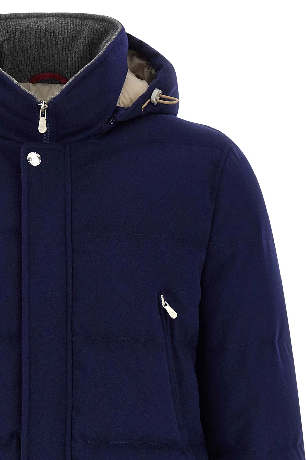 Flannel down jacket - 3