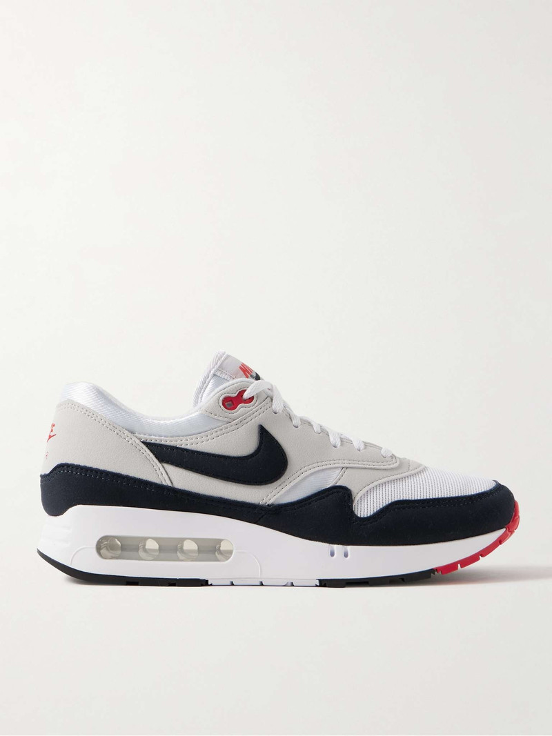 Air Max 1 '86 Big Bubble Felt-Trimmed Mesh Sneakers - 1