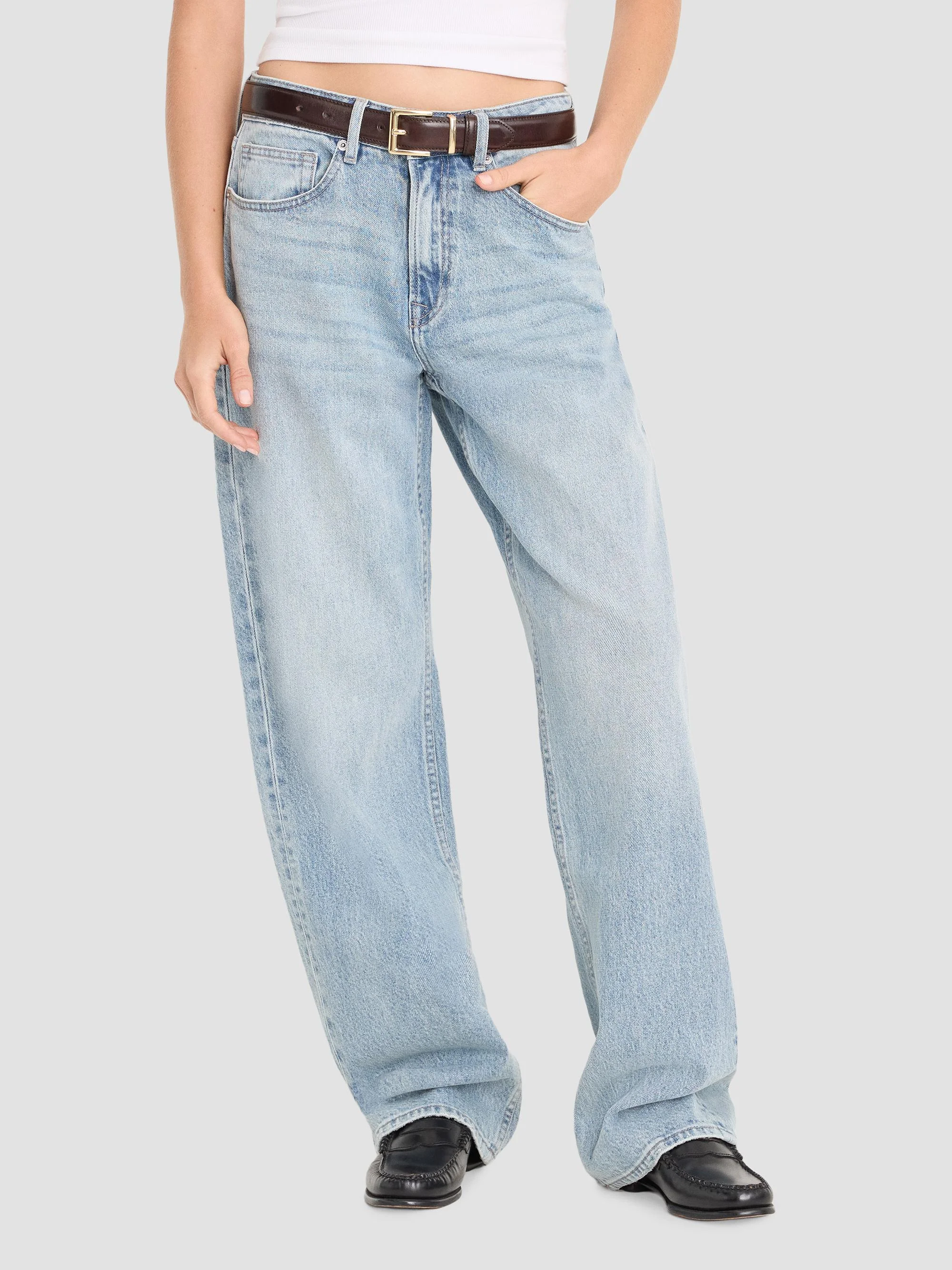 Women's Good 90's Mid-Rise Relaxed Jeans - Indigo - 1