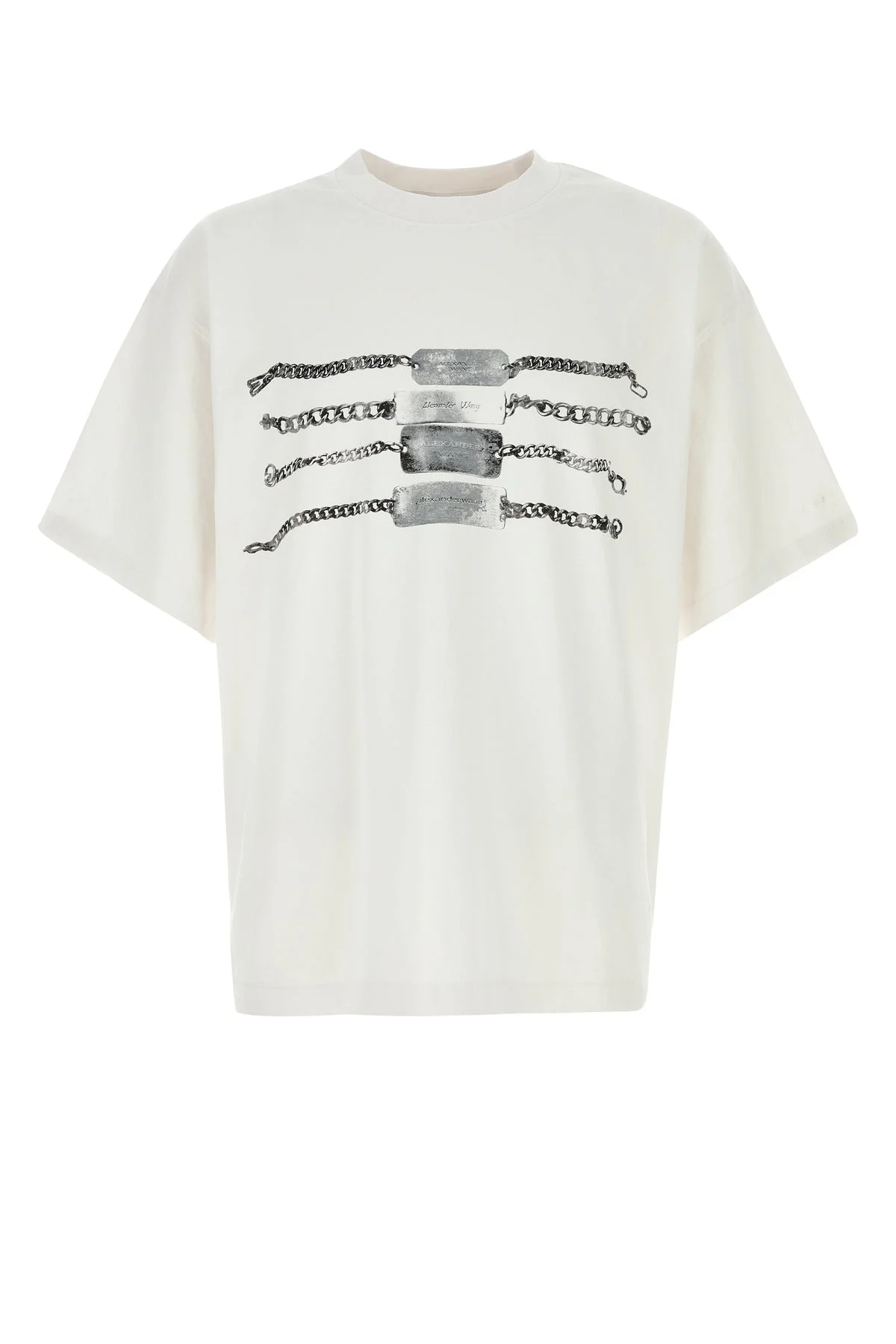 White cotton oversize t-shirt - 1