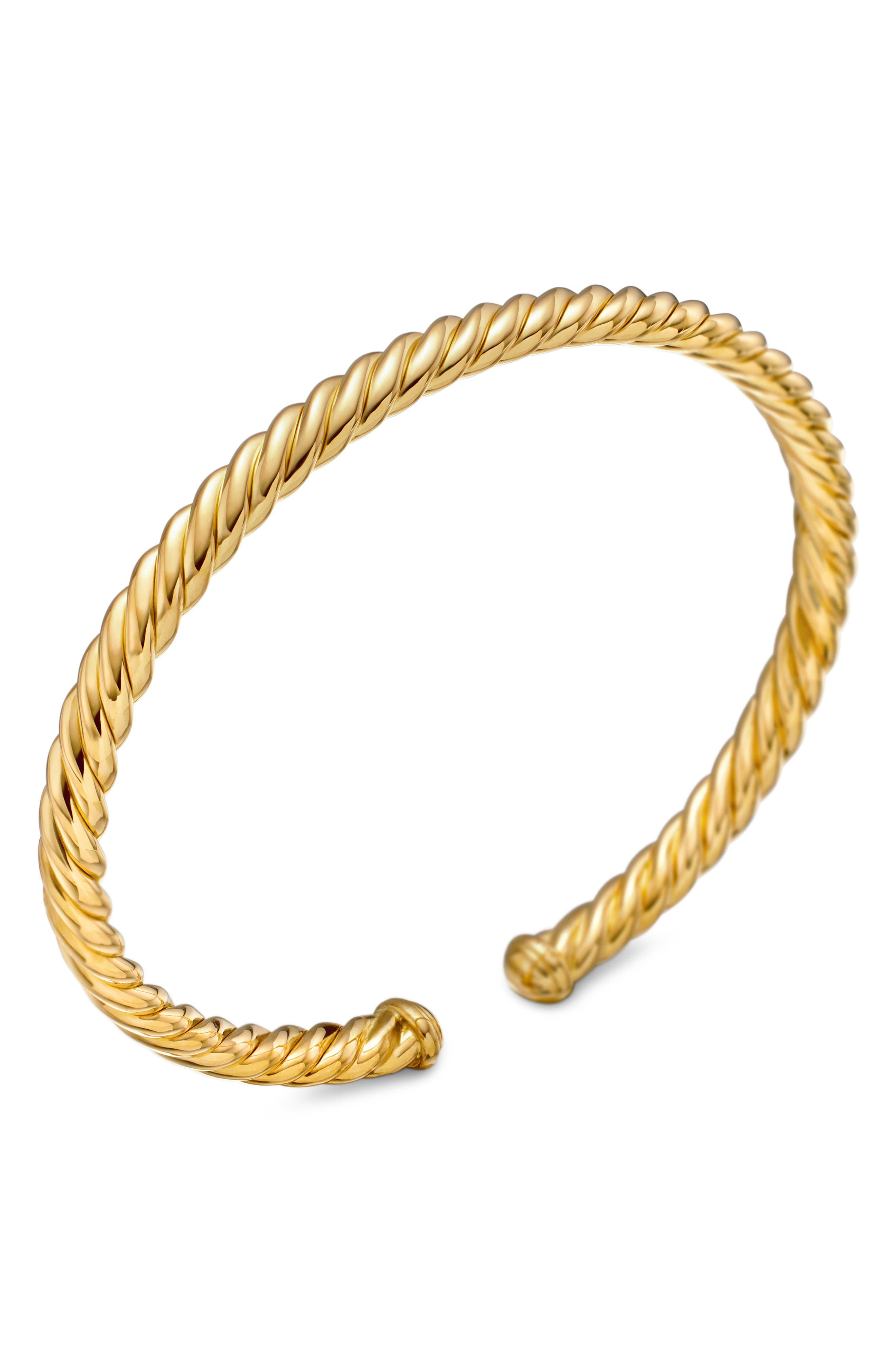 David Yurman Modern Oval Cablespira® Bracelet in 18K Yellow Gold, 4.5mm at Nordstrom - 4