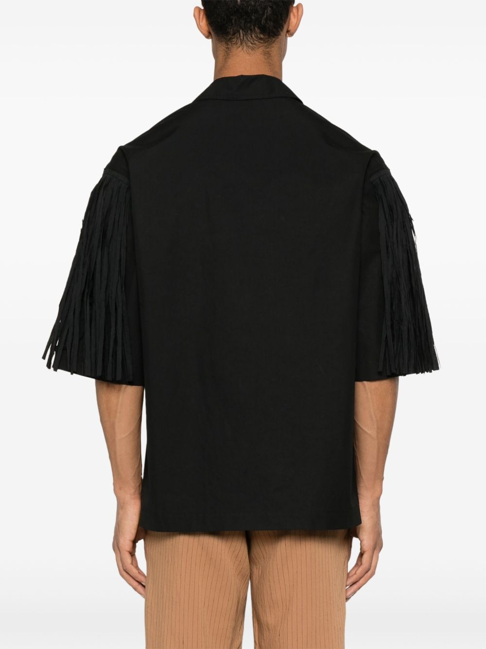 fringed polo shirt - 3