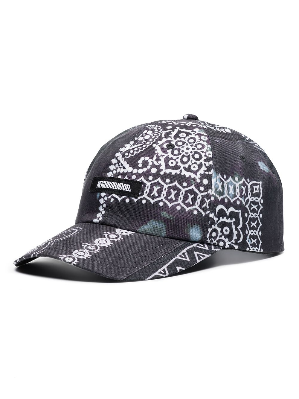 bandana-print baseball cap - 3