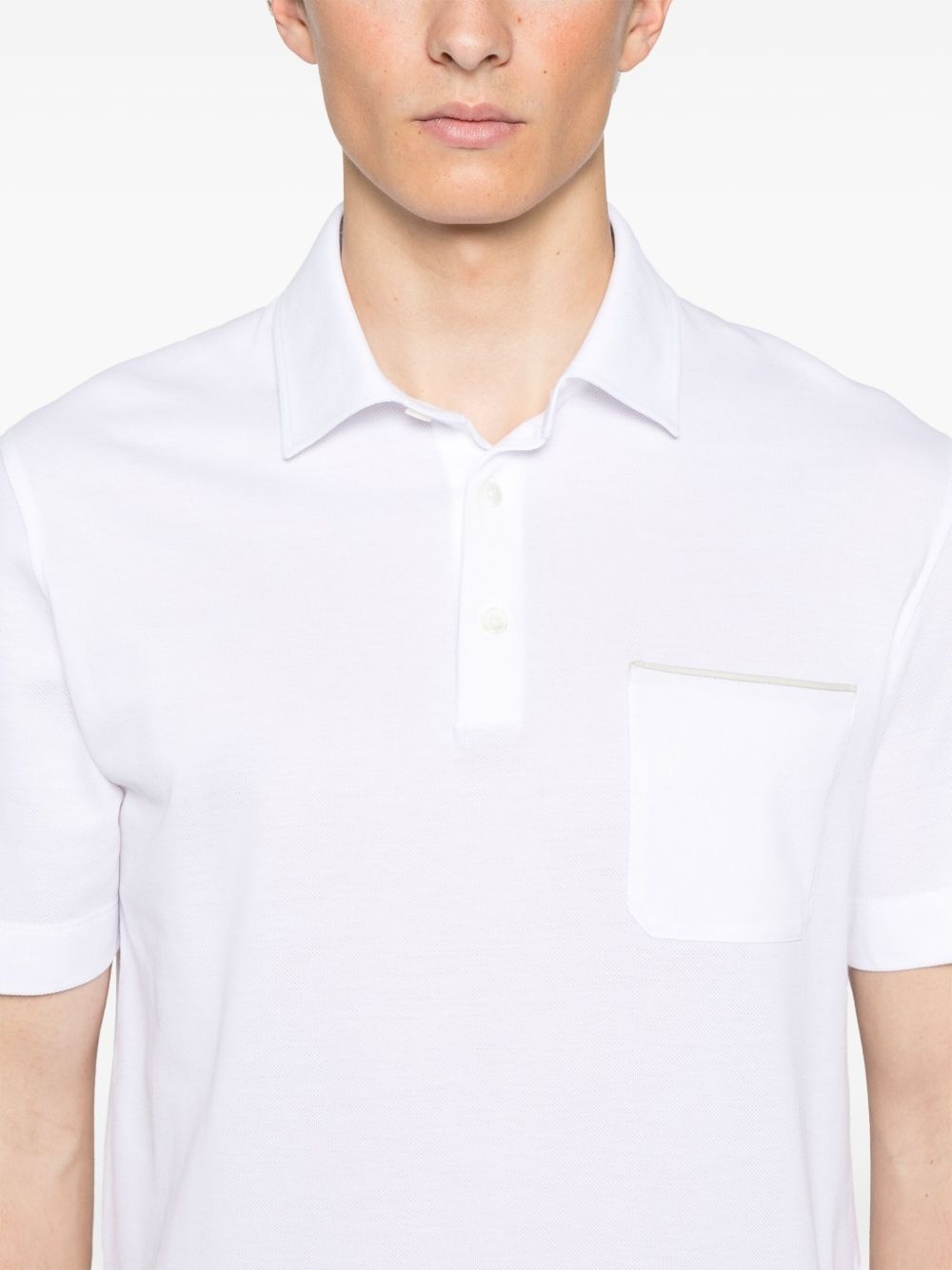 cotton polo shirt - 4