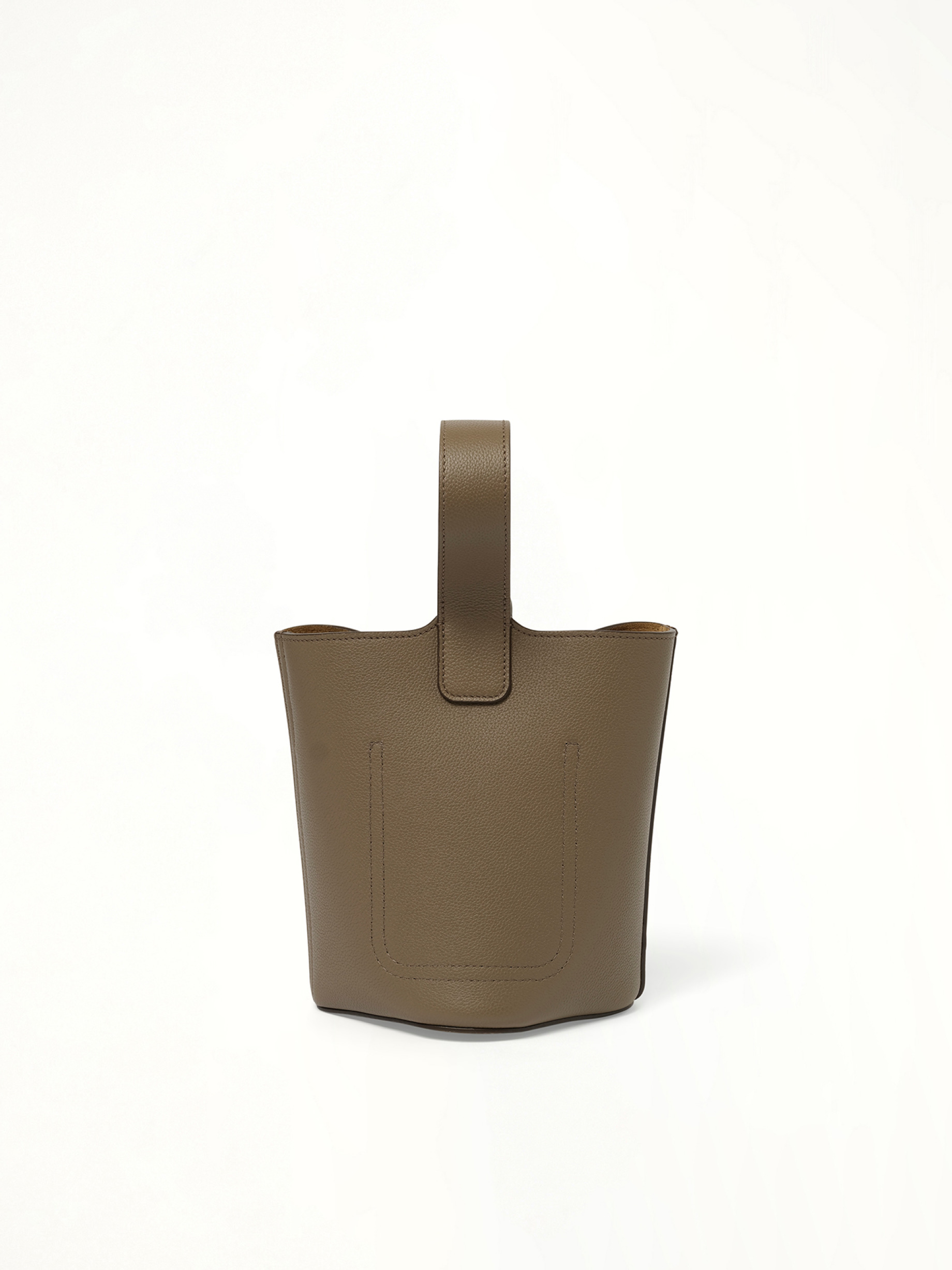 Pebble Bucket Mini in Taupe - 6