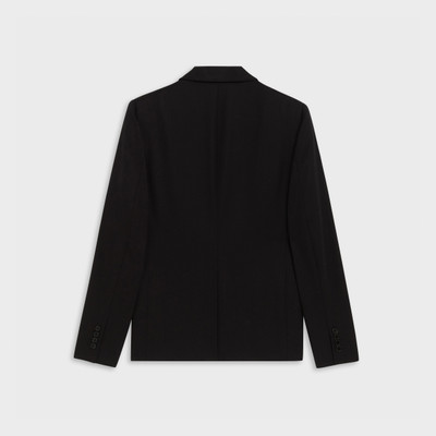 CELINE short jacket in grain de poudre outlook