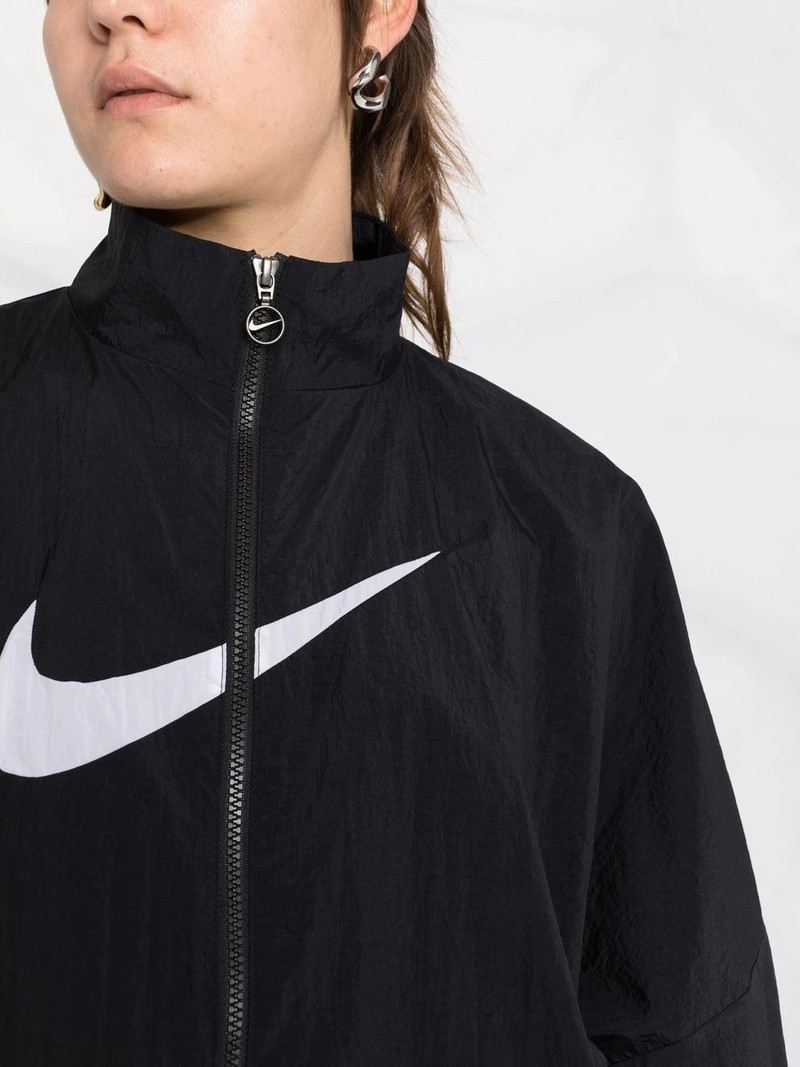 Swoosh logo high-neck jacket 3