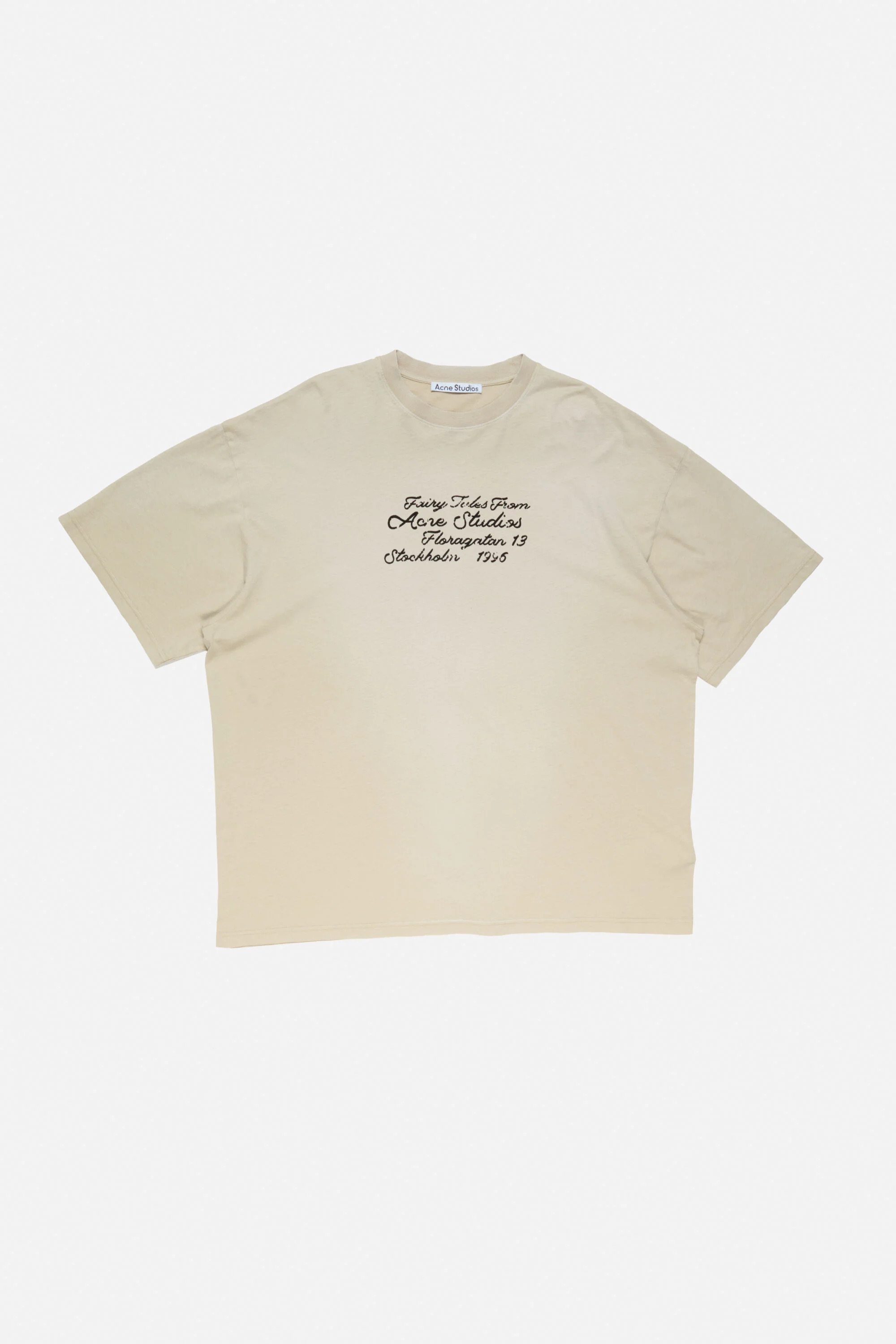 Logo t-shirt - Oat beige - 6