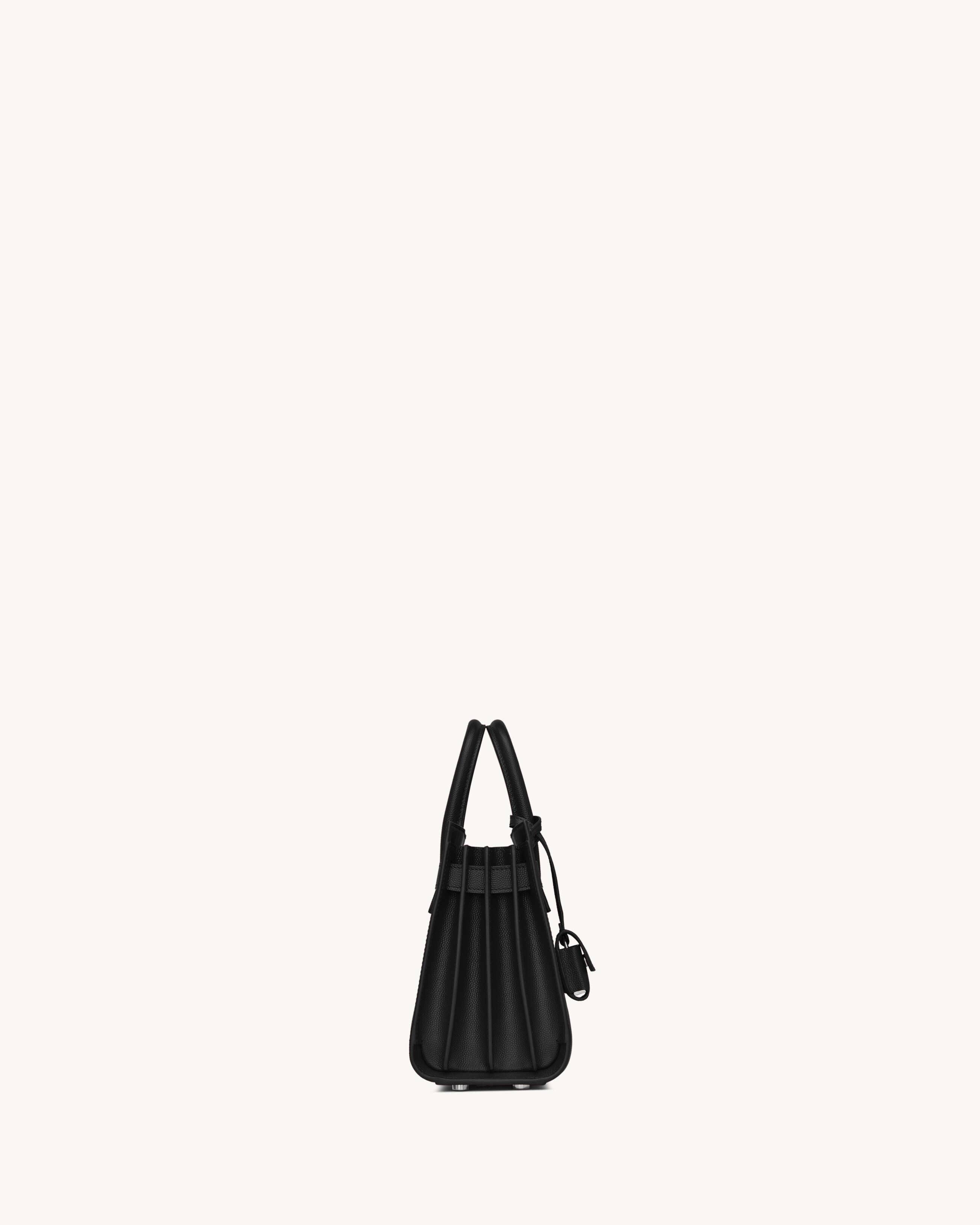 SAC DE JOUR IN GRAINED LEATHER - NANO - 3