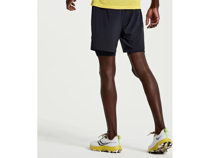 Saucony Outpace 7" 2-in-1 Short - 2