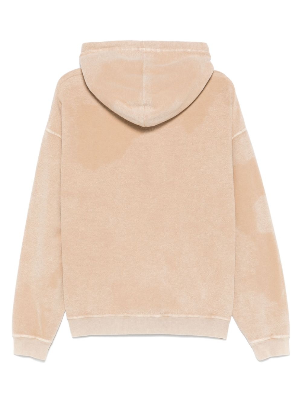logo cotton hoodie - 2