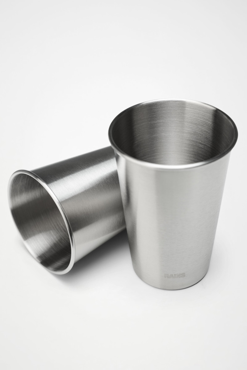 Stainless Steel 2-Pack Cups 500ml 3
