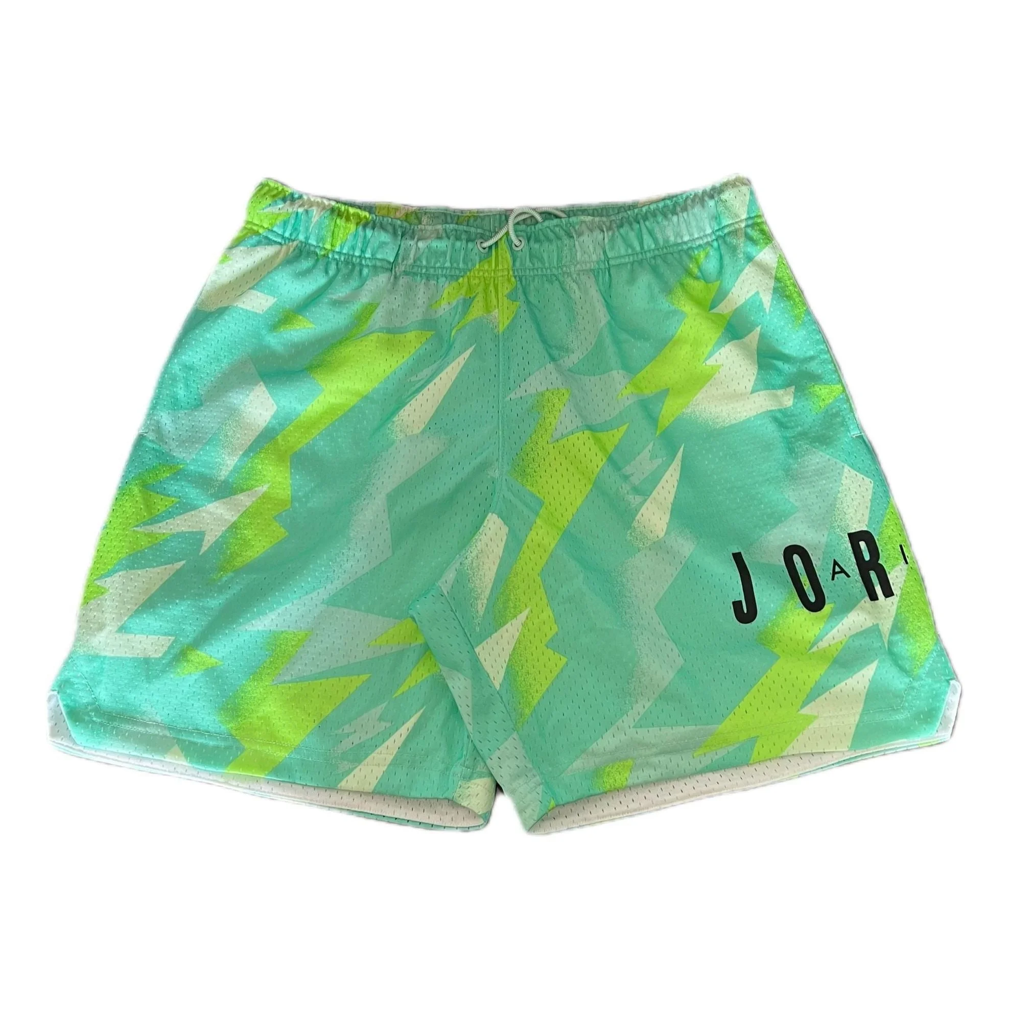 Air Jordan Jumpman Air Printed Mesh Shorts 'Green' CZ4757-675 - 1