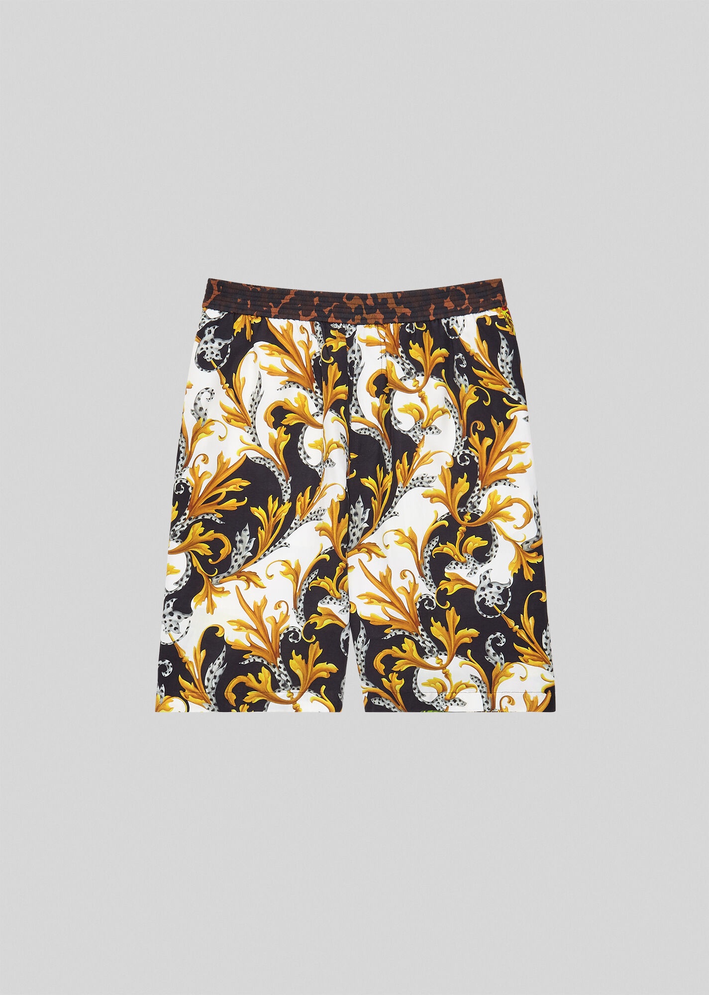 Mixed Print Shorts - 1