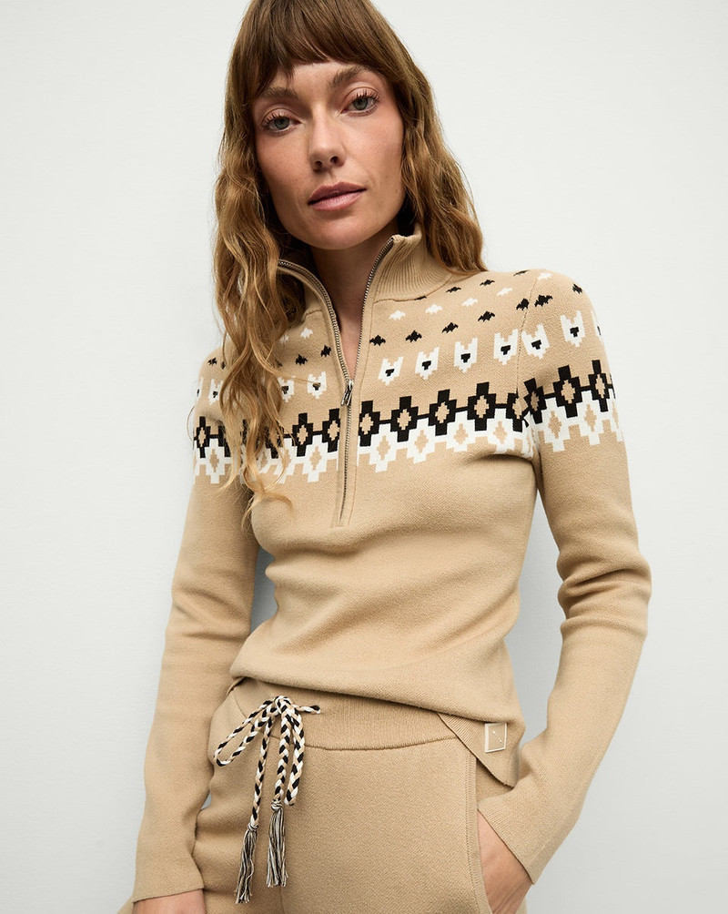VERONICA BEARD FAIRBANKS BLANCHE KNIT TURTLENECK outlook