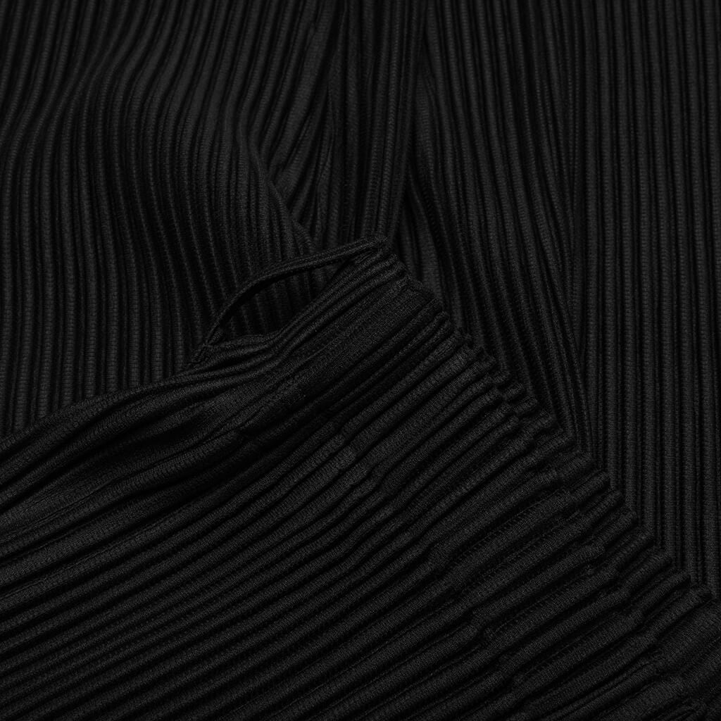 TAILORED PLEATS 2 PANTS - BLACK - 3