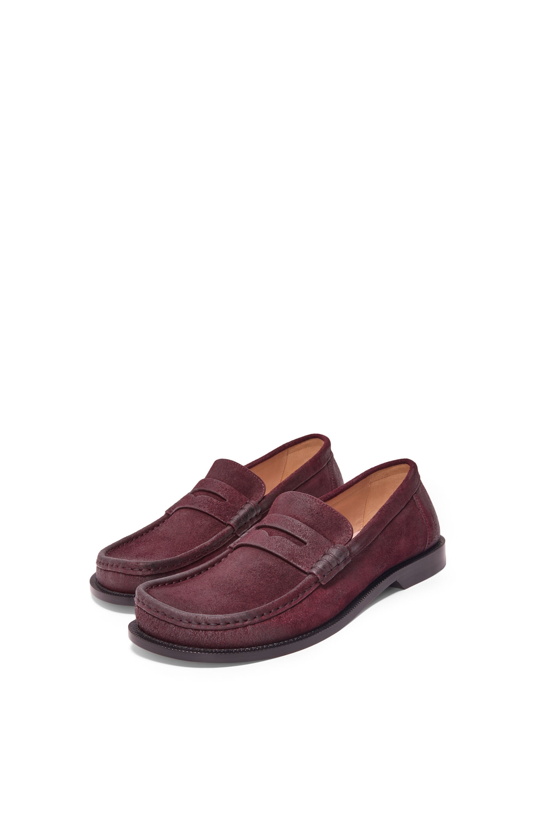 Campo loafer in waxed suede calfskin - 3