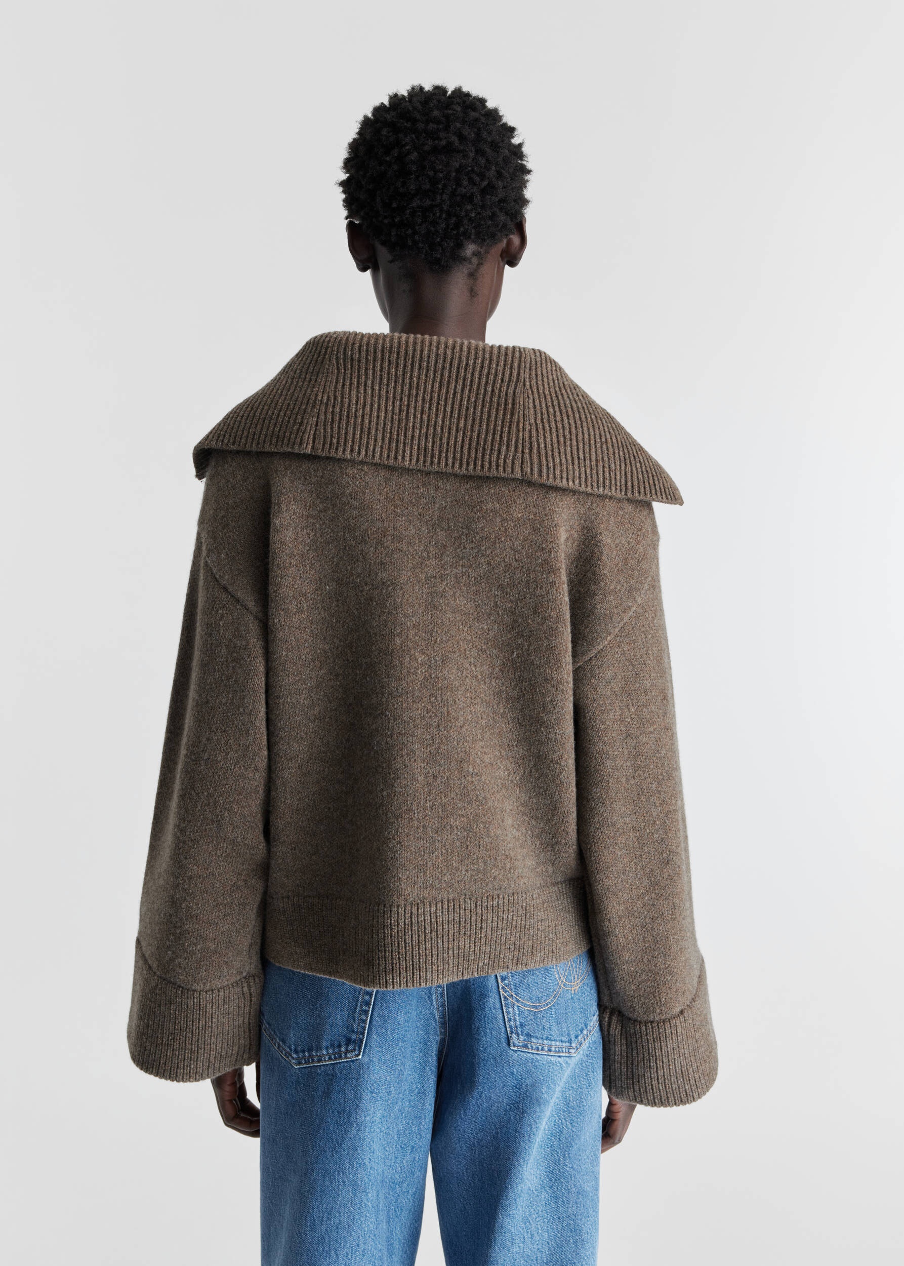 Clio Cropped Sweater - 3