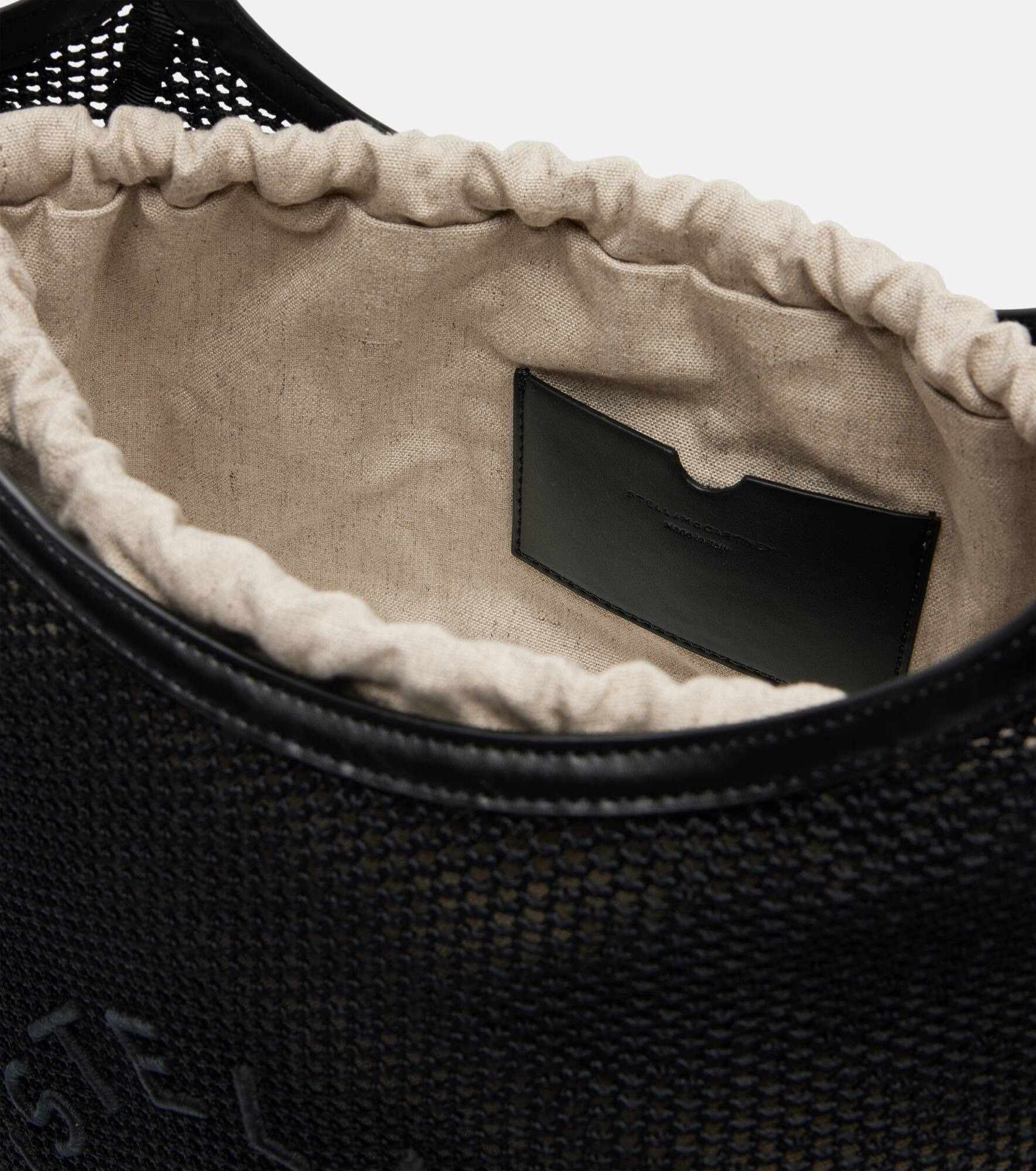 Logo mesh and canvas tote bag - 3