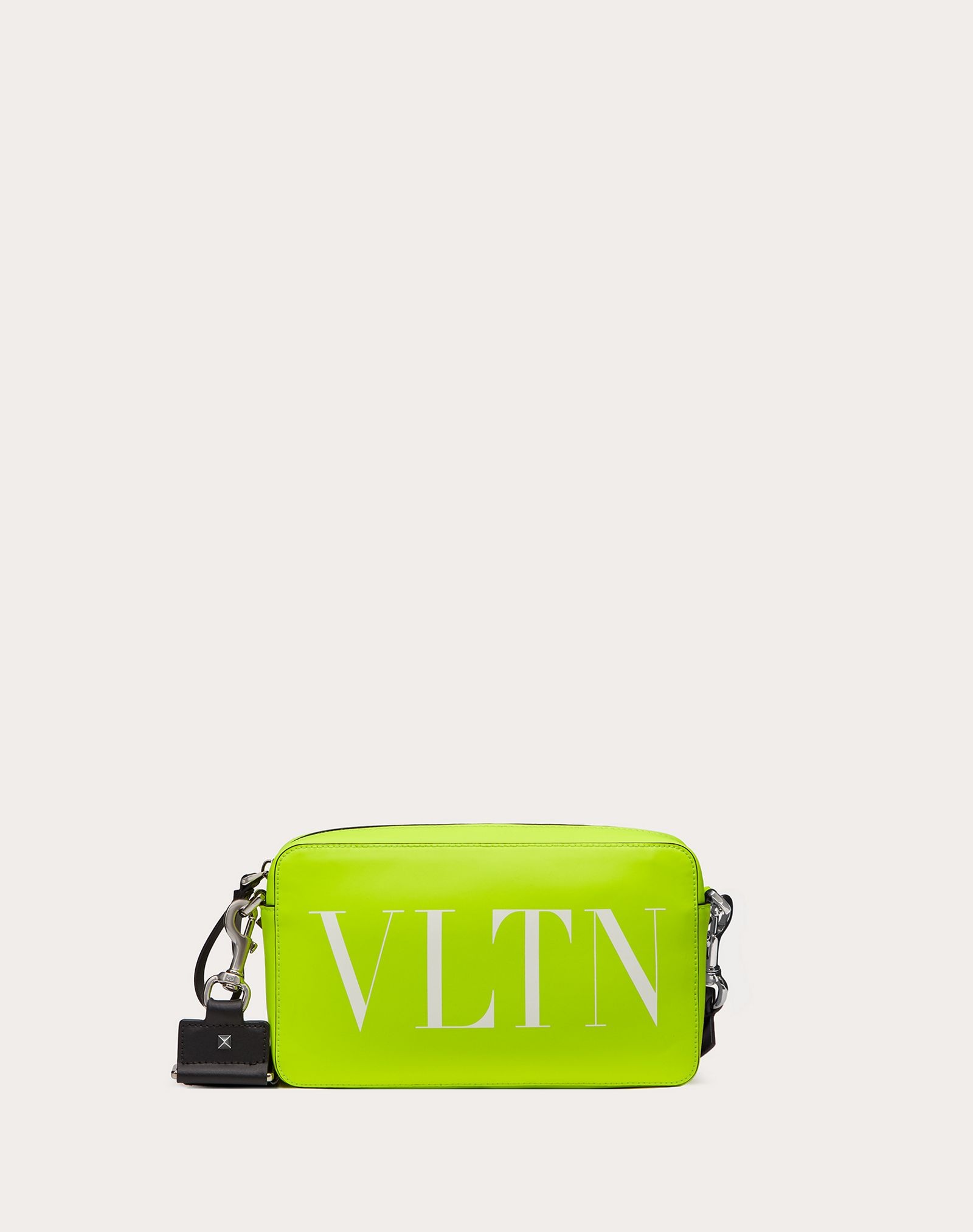 VLTN Fluorescent Leather Crossbody Bag - 1