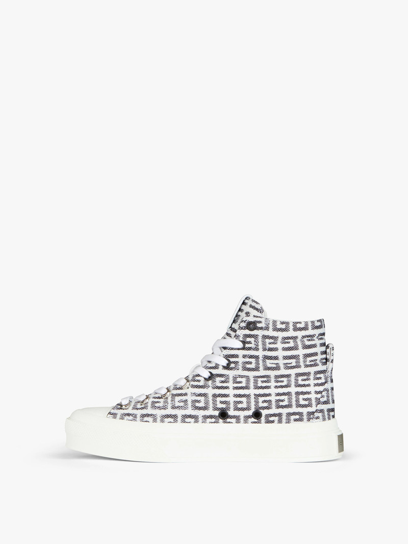 Givenchy HIGH SNEAKERS CITY IN 4G JACQUARD outlook