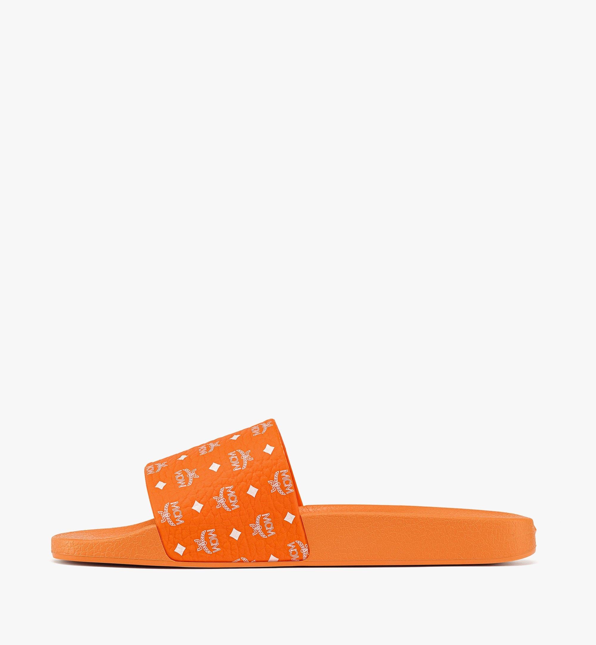 Men’s Monogram Print Rubber Slides - 3