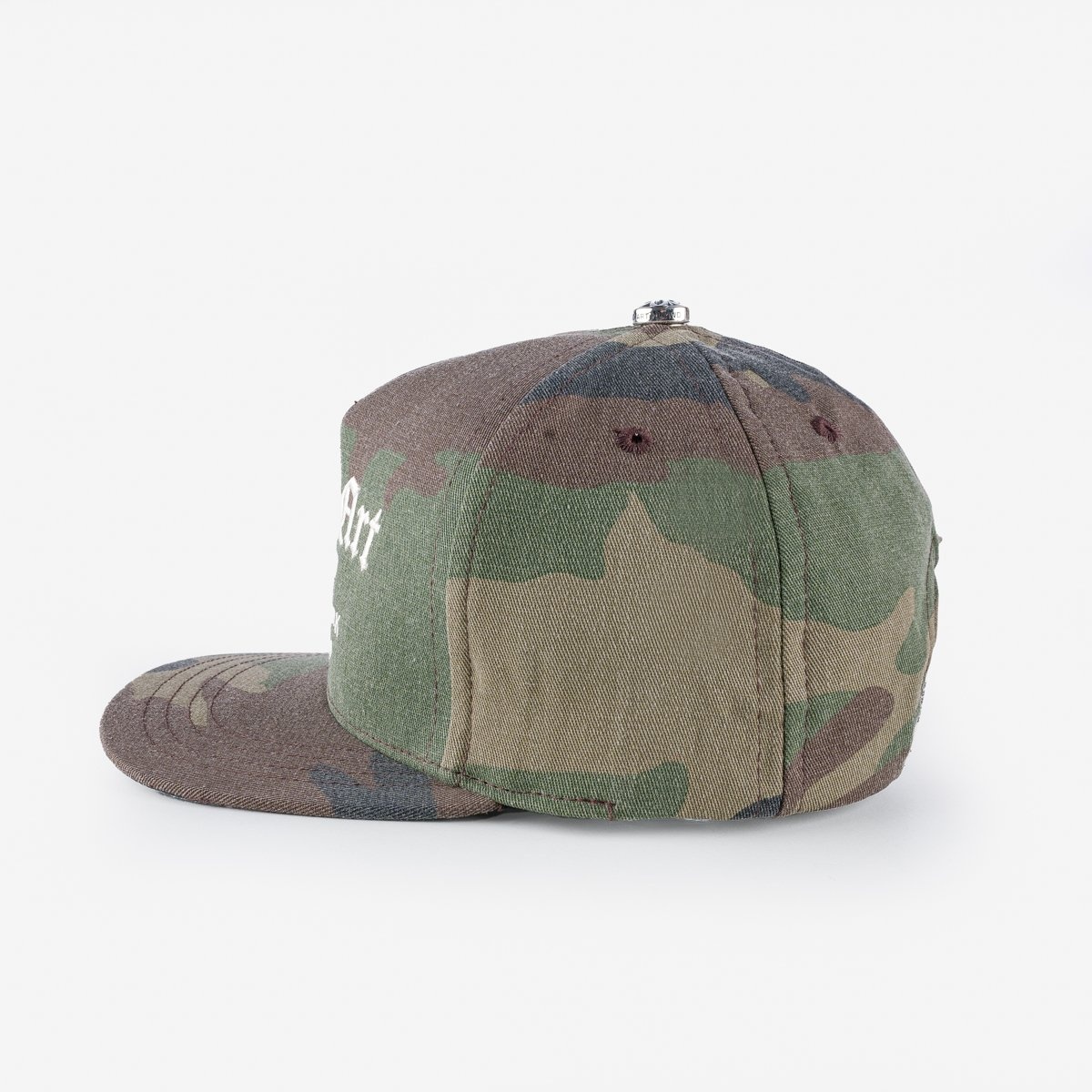 HCS-TRK-CMO GOOD ART HLYWD Trunk Logo High Crown Snapback Cap - Camo - 4