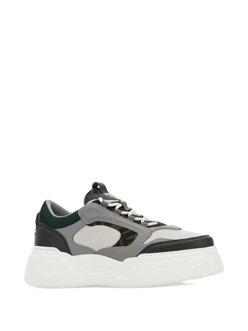 FENDI Force leather sneakers outlook