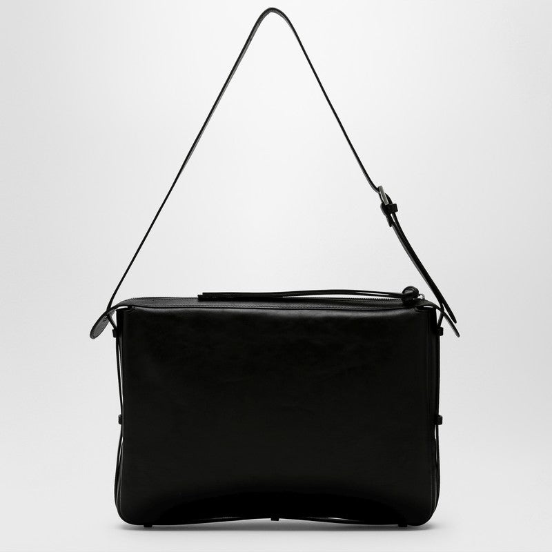 Fendi Simply Fendi Large Black Leather Bag Women - 2